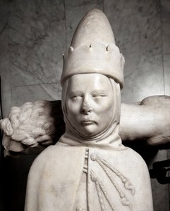 Monumento funebre del primo doge di Genova Simone Boccanegra (scultura in marmo) da Italian School