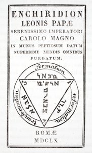 Grimorio di Papa Leone III da Italian School