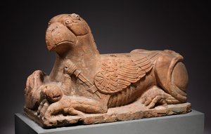 Grifone guardiano, 1150-1175 da Italian School