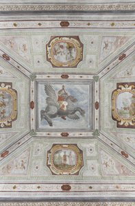 Sala di Perseo: cavallo alato da Italian School