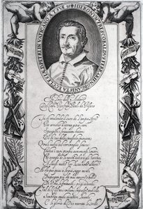 Hieronymus Frescobaldi, inciso da Christian Sas da Italian School