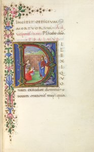 Iniziale istoriata 