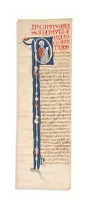 Iniziale istoriata 