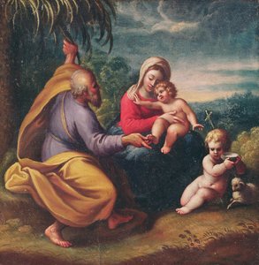 Sacra Famiglia, Parma, seconda metà del XVI secolo