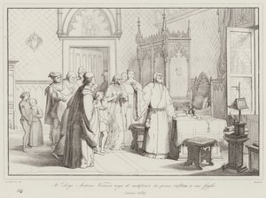 Il Doge Antonio Veniero nega di modificare la pena inflitta a suo figlio da Italian School