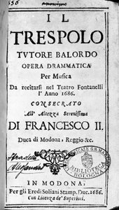 Il trespolo tutore balordo spartito per l