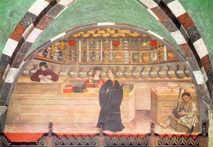 Interno di una farmacia da Italian School