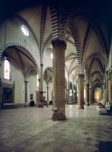 Vista interna della Basilica di Santa Maria Novella da Italian School