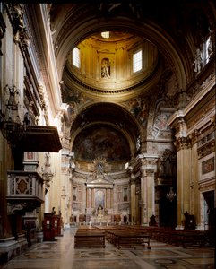 Vista interna della Chiesa del Gesù