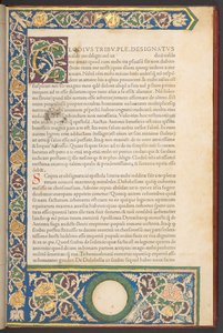 Tipo romano rinascimentale italiano, da Epistolae ad Brutum, di Marco Tullio Cicerone da Italian School