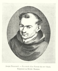 Jacopo Passavanti, Fac-simile di un Ritratto del XVI secolo, Preso dal British Museum