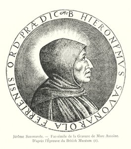 Girolamo Savonarola, Fac-simile dell