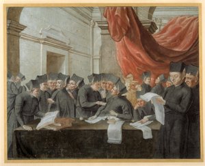 Gesuiti in conclave, discutendo sui conti
