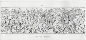 La Colonna Traiana da Italian School