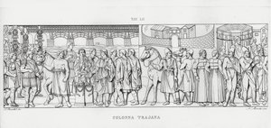 La Colonna Traiana da Italian School