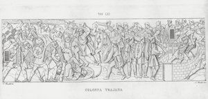 La Colonna Traiana da Italian School