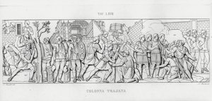 La Colonna Traiana da Italian School