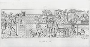 La Colonna Traiana da Italian School