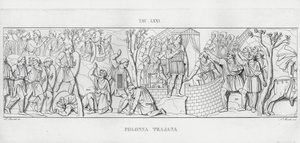 La Colonna Traiana (incisione) da Italian School