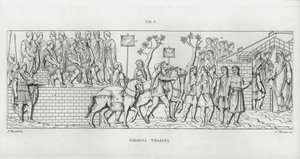 La Colonna Traiana da Italian School