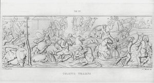 La Colonna Traiana da Italian School