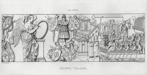 La Colonna Traiana da Italian School