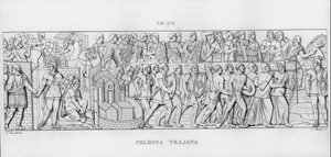 La Colonna Traiana da Italian School