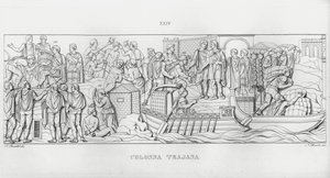 La Colonna Traiana da Italian School