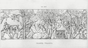 La Colonna Traiana da Italian School
