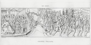 La Colonna Traiana da Italian School