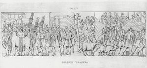 La Colonna Traiana da Italian School