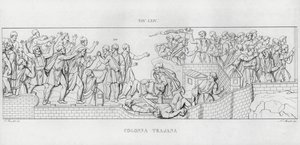 La Colonna Traiana da Italian School
