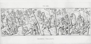 La Colonna Traiana da Italian School