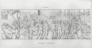 La Colonna Traiana da Italian School