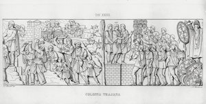 La Colonna Traiana da Italian School