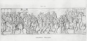 La Colonna Traiana da Italian School