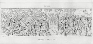 La Colonna Traiana da Italian School