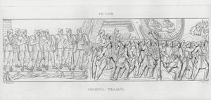 La Colonna Traiana da Italian School