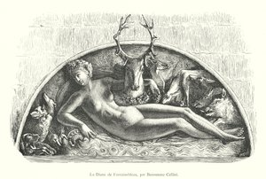 La Diana di Fontainebleau, di Benvenuto Cellini