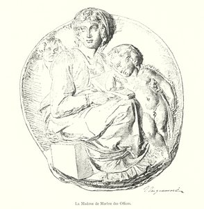 La Madonna di Marmo degli Uffizi da Italian School