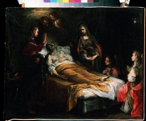 La morte di Giuseppe da Italian School