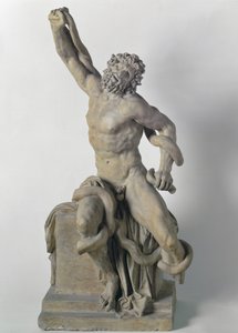 Gruppo del Laocoonte senza i figli da Italian School