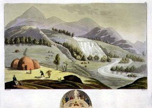 Paesaggio Lappone con un