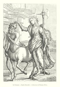 Le Centaure, Sandro Botticelli, Collections de Florence, Pitti da Italian School