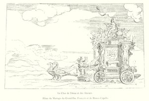 Le Char de Venus et des Amours, Fetes du Mariage du Grand-Duc Francois et de Bianca Capello da Italian School