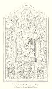 Le Cimabue, La Madonna e gli Angeli, Accademia delle Belle Arti di Firenze