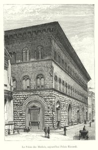 Il Palazzo dei Medici, oggi Palazzo Riccardi da Italian School