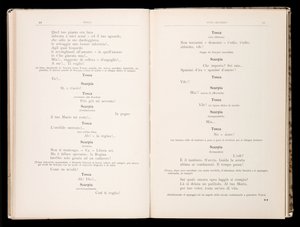 Libretto della Tosca di Giacomo Puccini, Edizione Ricordi, Italia da Italian School
