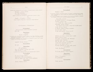 Libretto della Tosca di Giacomo Puccini, Edizione Ricordi, Italia da Italian School