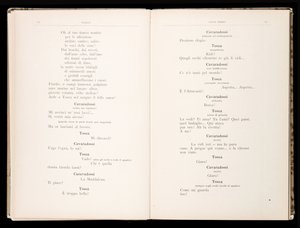 Libretto della Tosca di Giacomo Puccini, Edizione Ricordi, Italia da Italian School